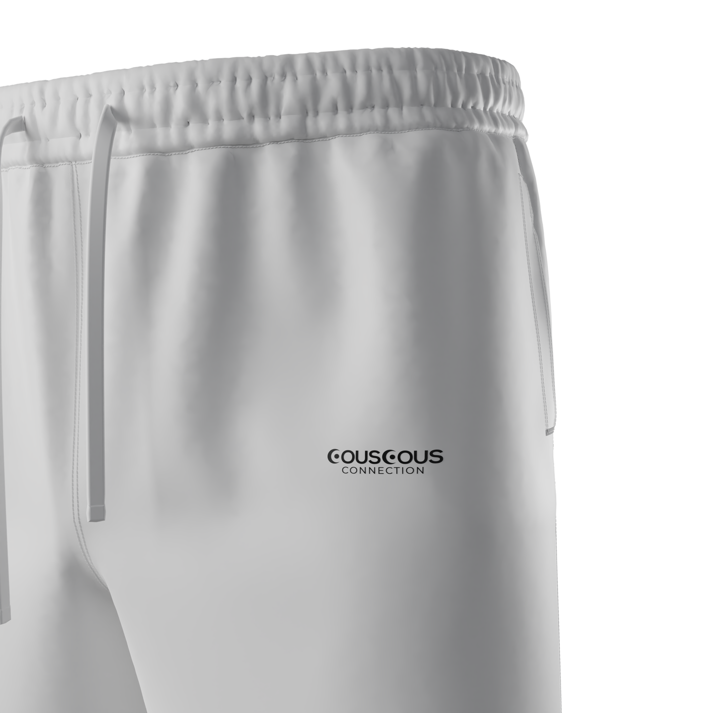 Persian Pocket Swim Short - White Edition